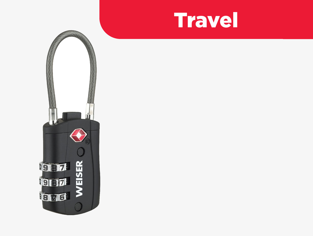 Travel Padlock