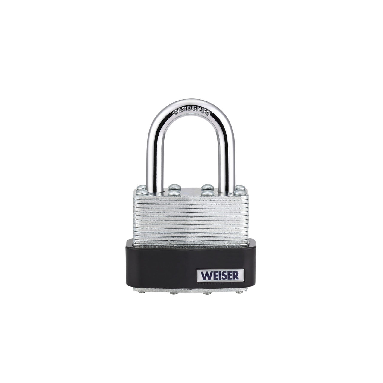 1-3/4 in Laminated Steel Padlock with 1-1/16 in Hardened Steel Shackle