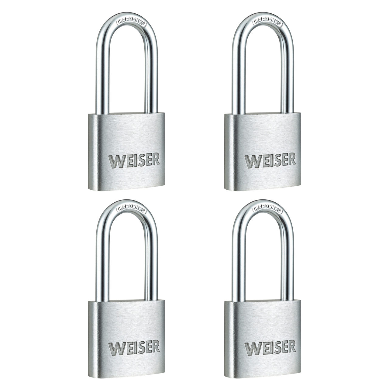 1-1/2 in Aluminum Padlock with 1-1/2 in Hardened Steel Shackle
