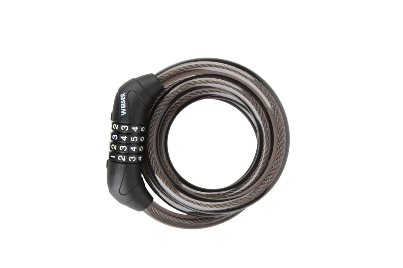 5 ft Combination Bicycle Cable Lock (1/2 in Diameter)