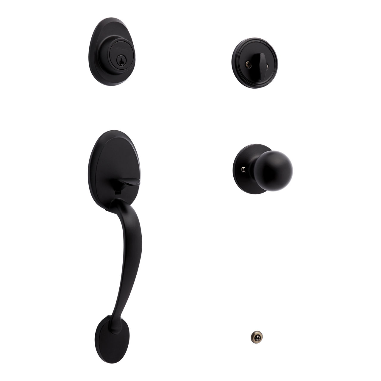 Daytona Handleset with Regina Knob - Safelock