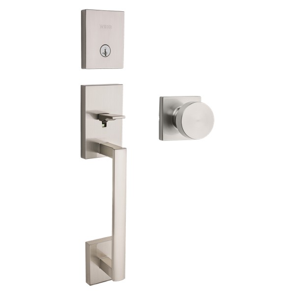 San Clemente Handleset with Cambie Knob (Square) - featuring