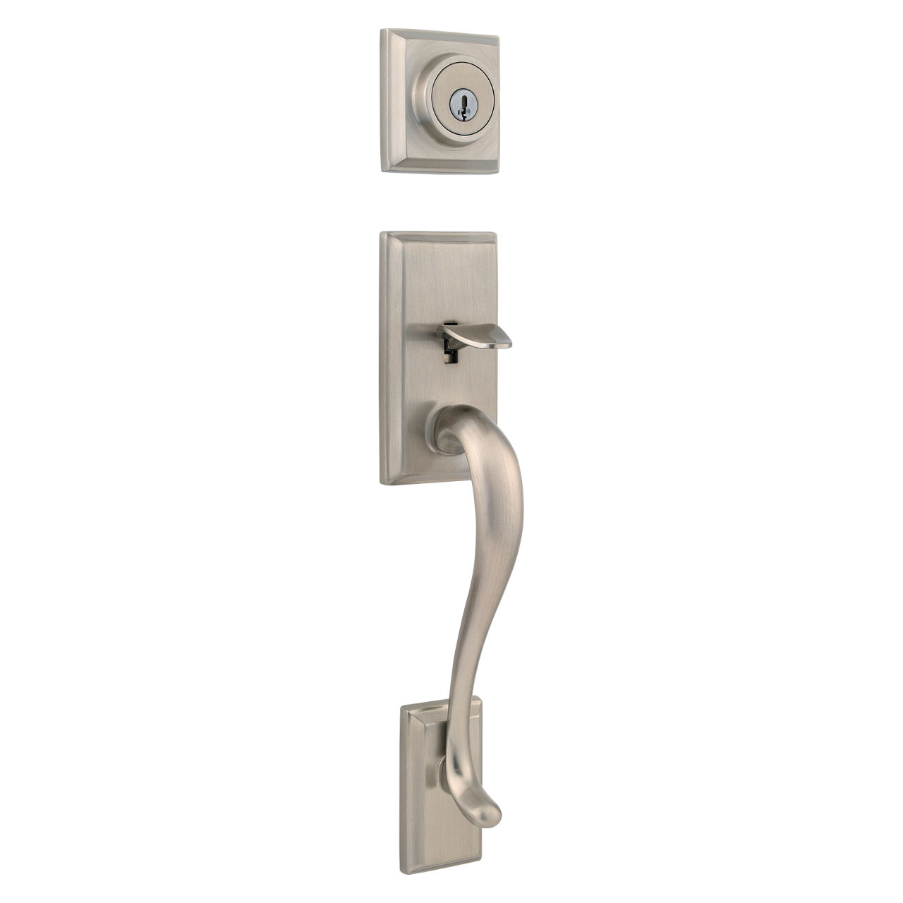 Hawthorne Handleset (Exterior Only) - featuring SmartKey