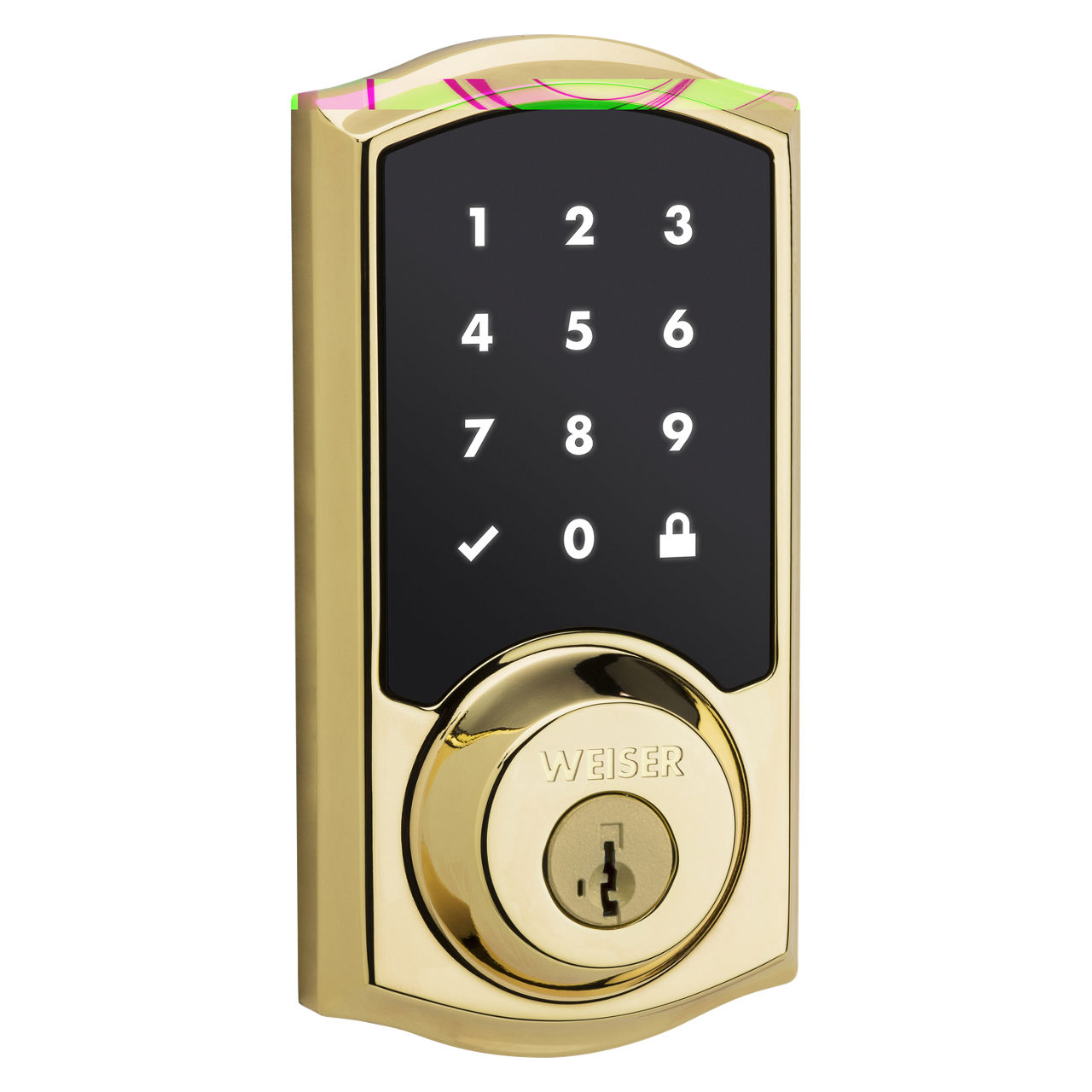 SmartCode 10 Écran tactile traditionnel avec technologie Z-Wave - avec SmartKey