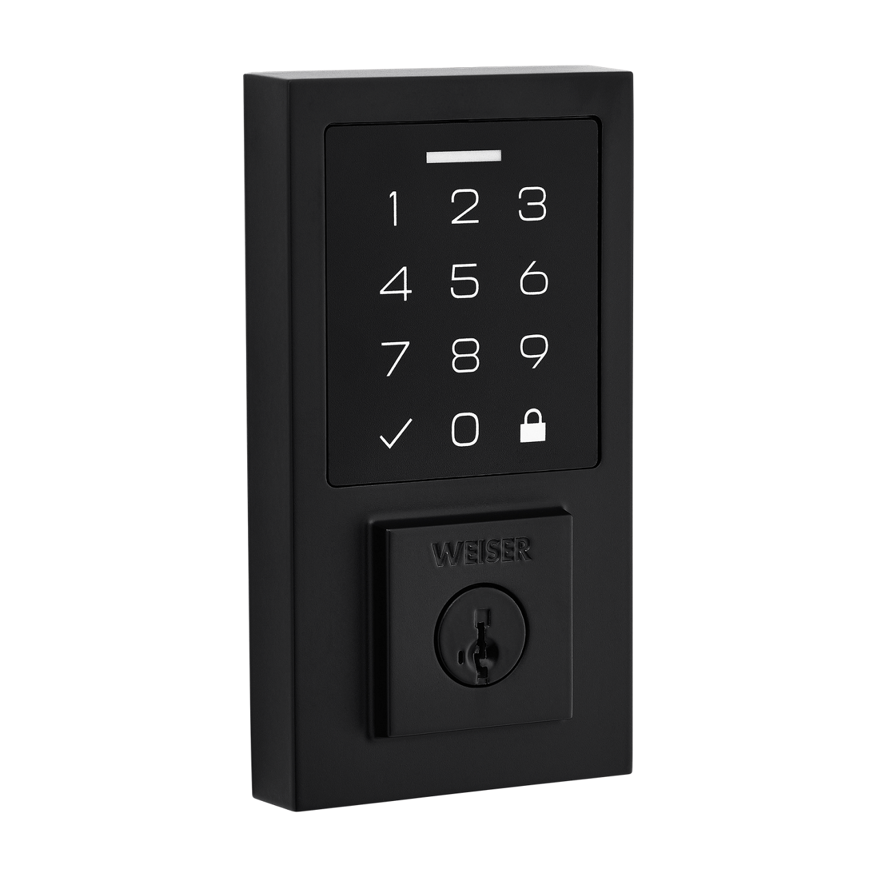 SmartCode Contemporary Touchpad Deadbolt Weiser