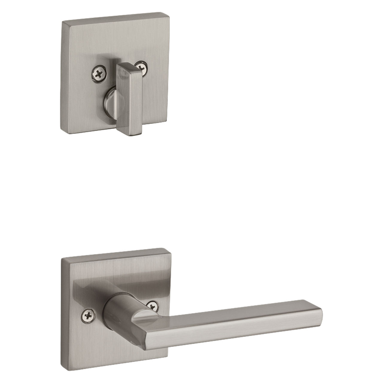 Halifax Lever (Square) and Deadbolt Interior Pack - for Weiser Series 8771 Handlesets