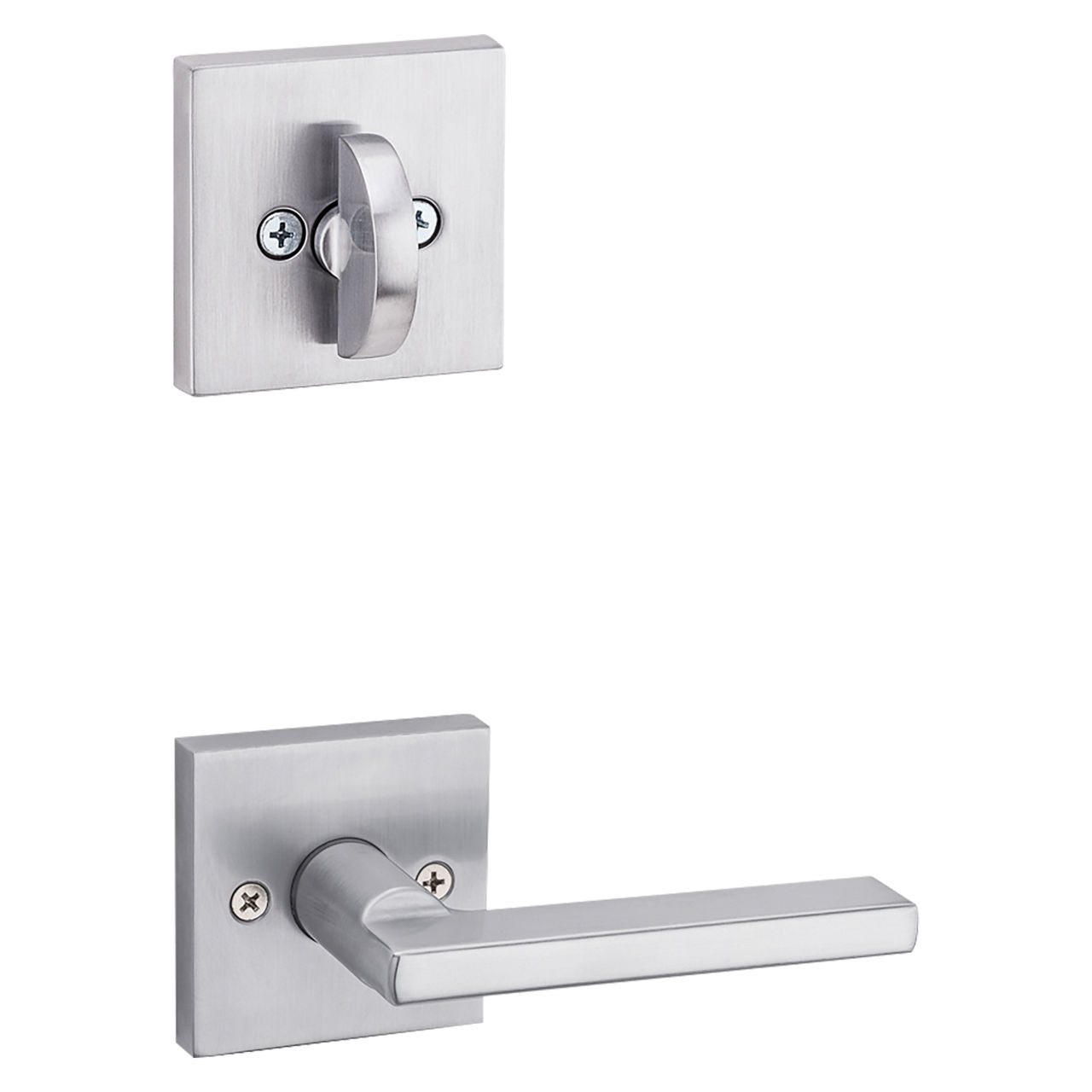 Halifax Lever (Square) and Deadbolt Interior Pack - for Weiser Series 9771 Handlesets