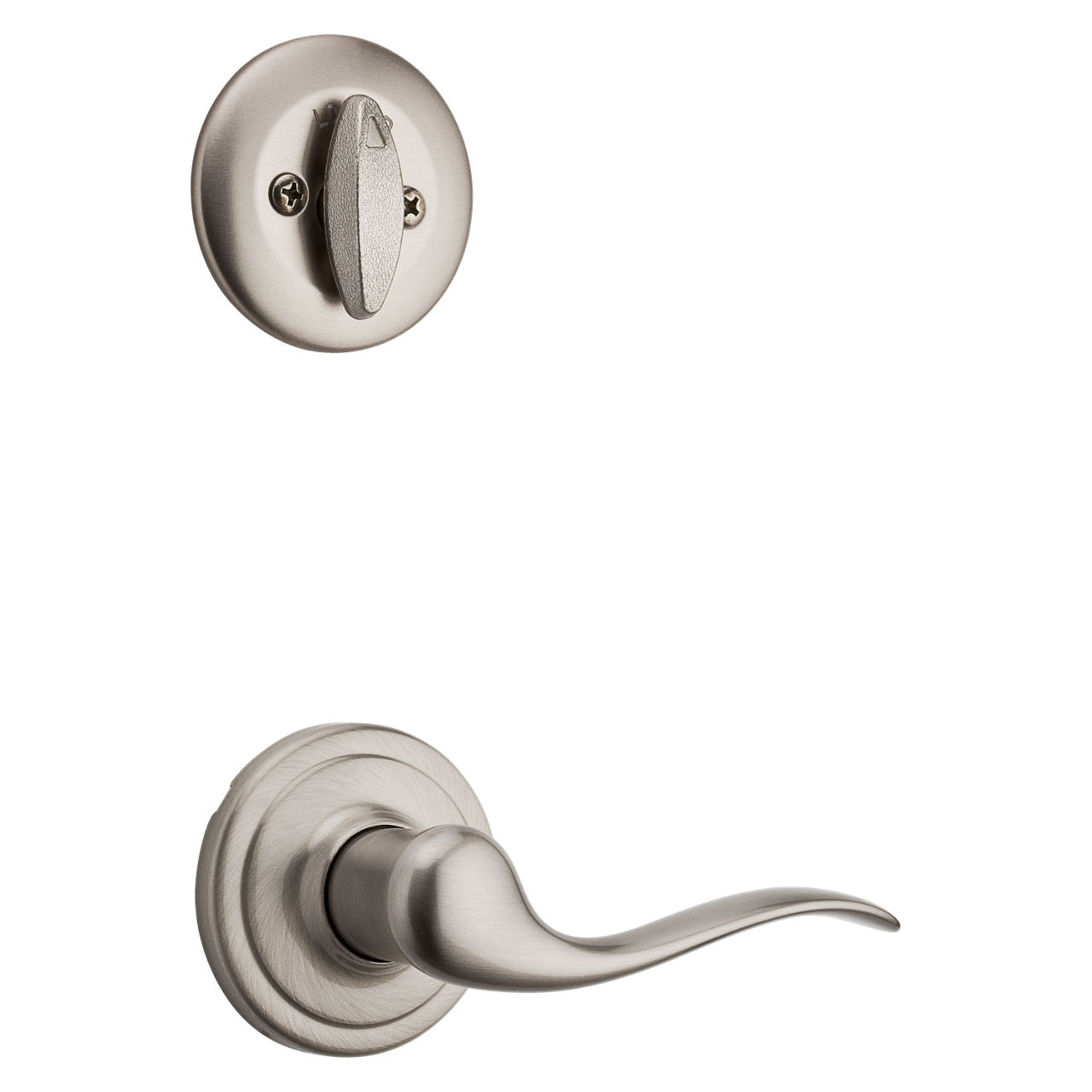 Toluca Lever (Left Handed) and Deadbolt Interior Pack - for Weiser Series 9771 Handlesets