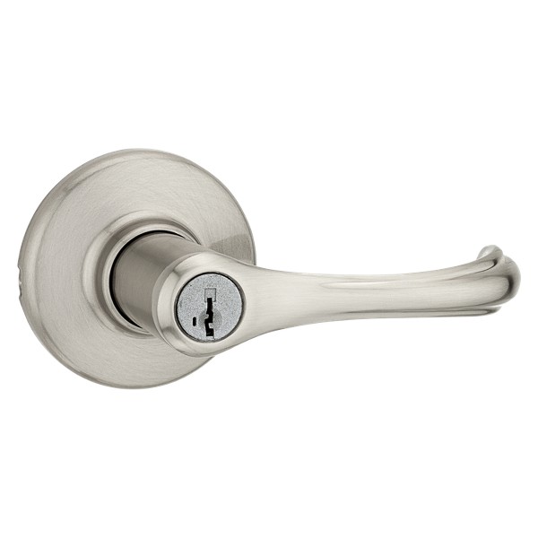 SG101 15 - Sure-Loc Hardware SG101 15 Sage Passage Lever, Satin Nickel -  GoingKnobs