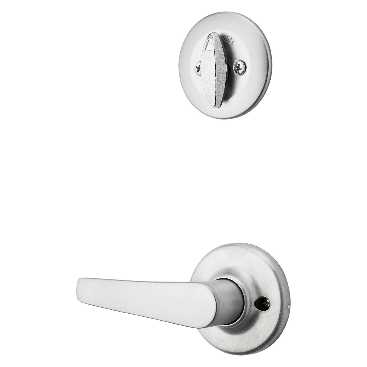 Milan Lever (Round) and Deadbolt Interior Pack - for Weiser Series 9771 Handlesets