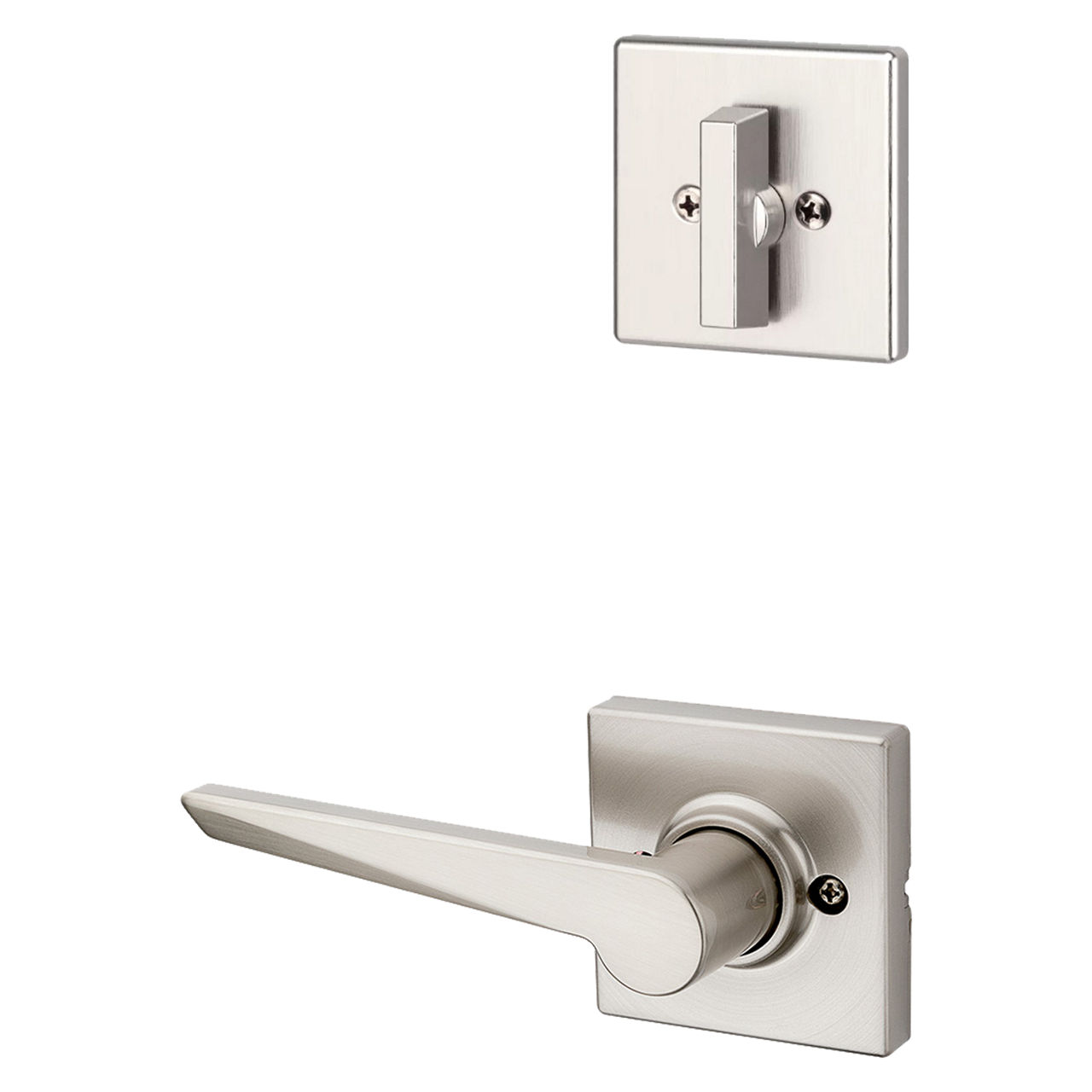 Tristan Lever (Square - Left Handed) and Deadbolt Interior Pack - for Elements Series 9771 Handlesets