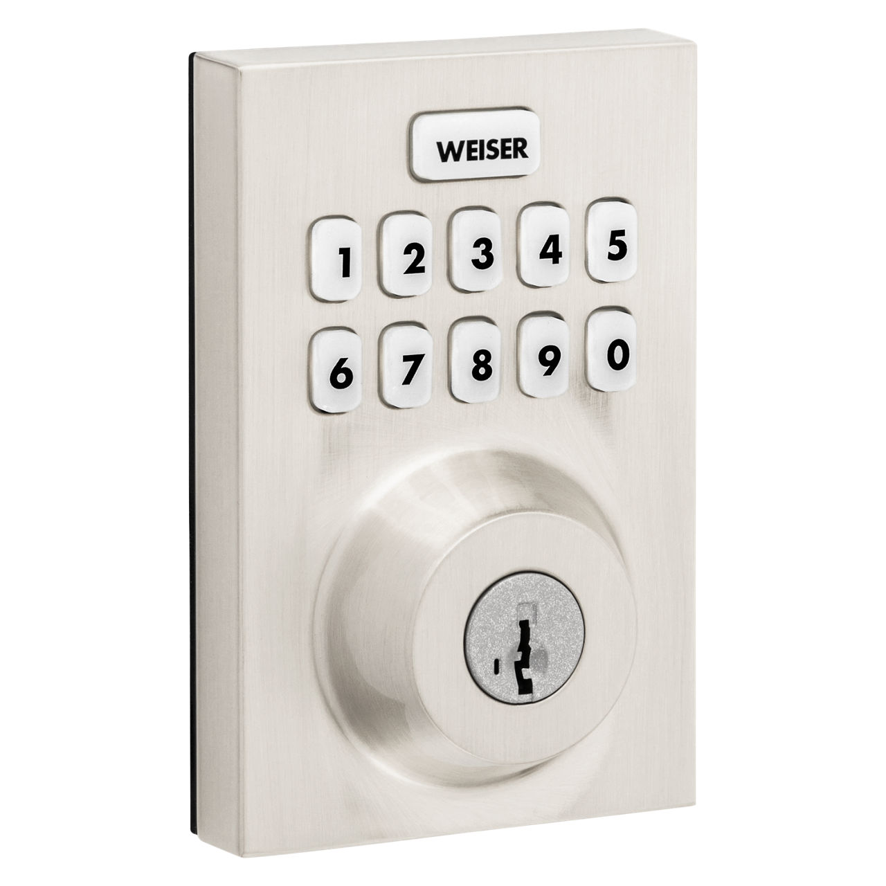 HomeConnect 620 Contemporary Deadbolt with Z-Wave Technology - featuring SmartKey