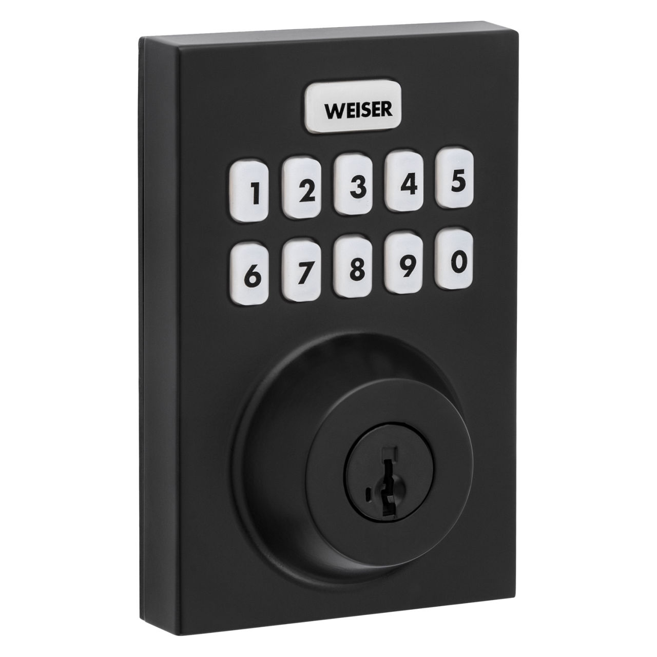 HomeConnect 620 Contemporary Deadbolt with Z-Wave Technology - featuring SmartKey