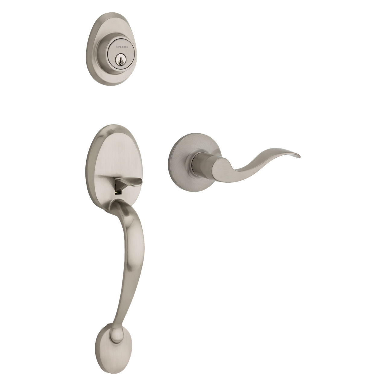 Hawthorne Handleset with Toluca Lever - featuring SmartKey - | Weiser