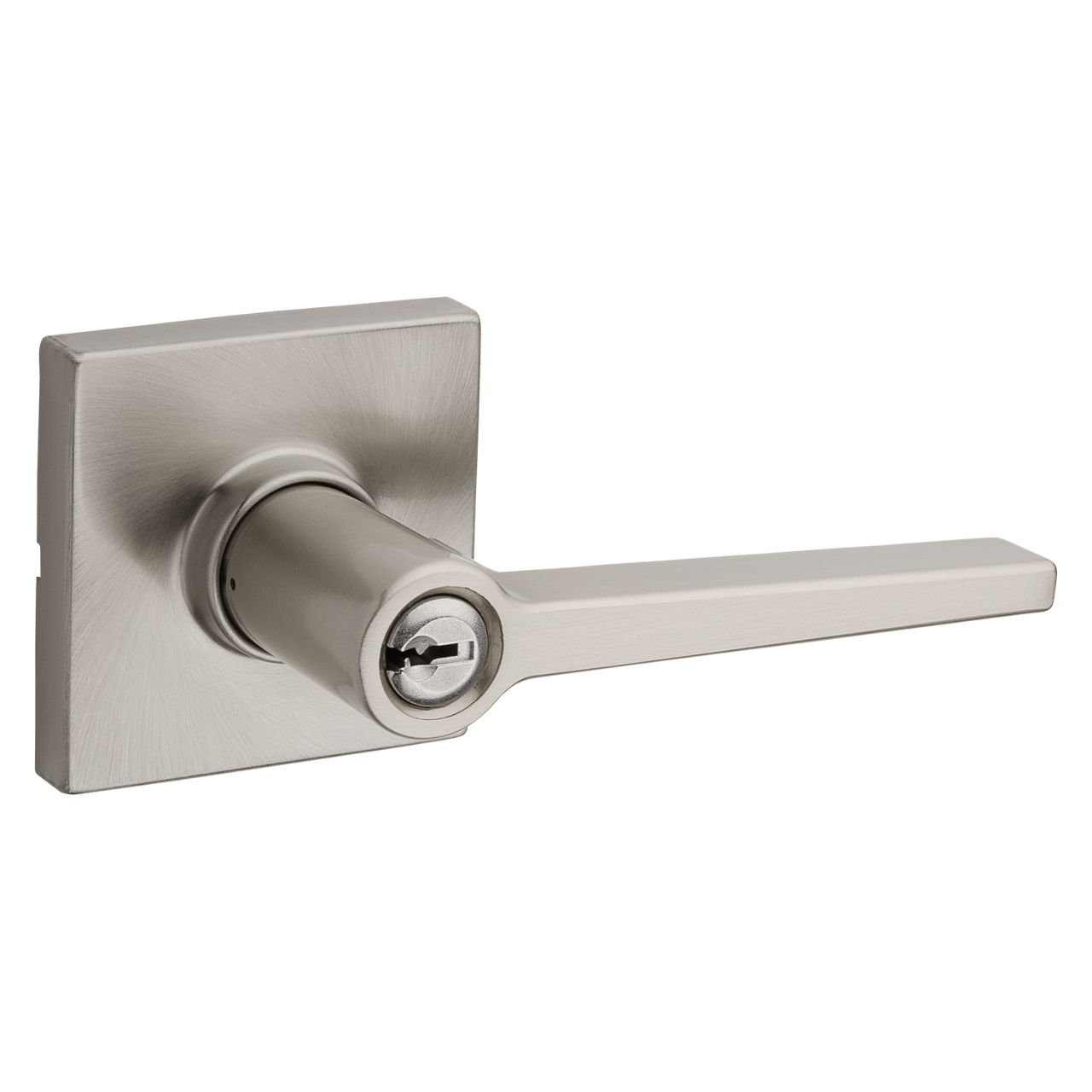 Halifax Lever (Square) - Keyed - featuring SmartKey - | Weiser