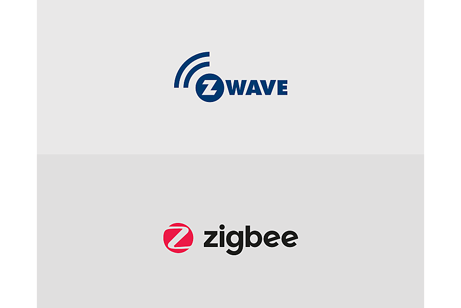 Technology Logos - ZWave, Zigbee