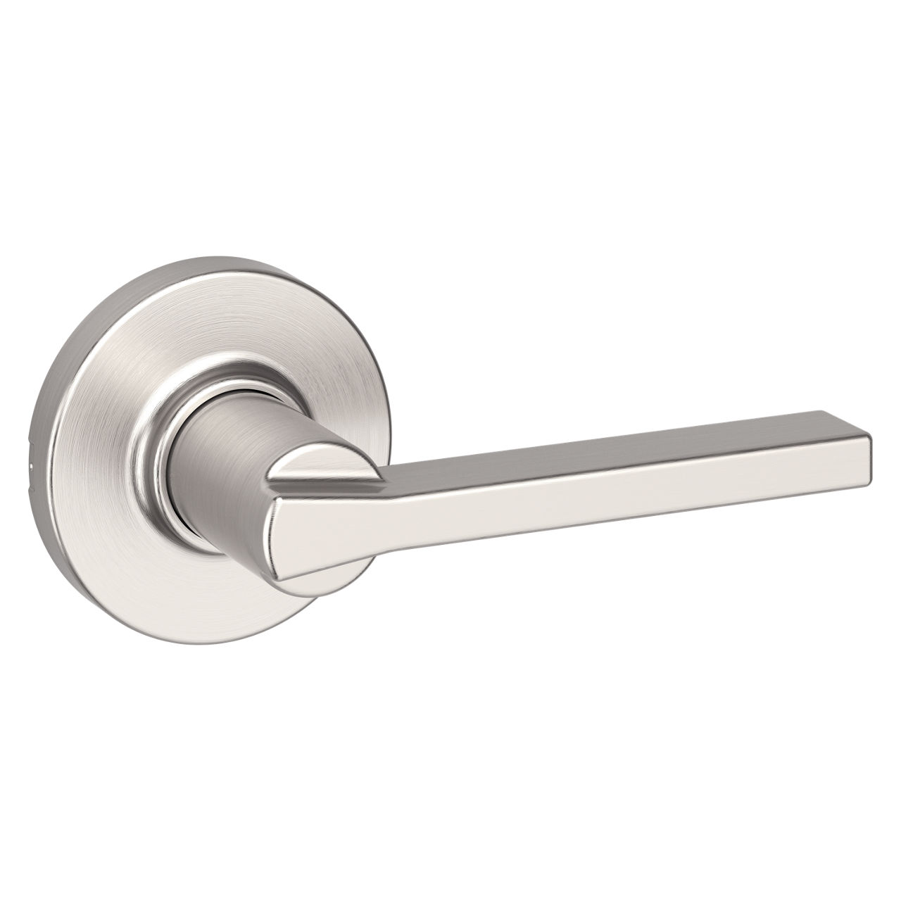 Milan Satin Nickel Hall/Closet Passage Interior Door Handle