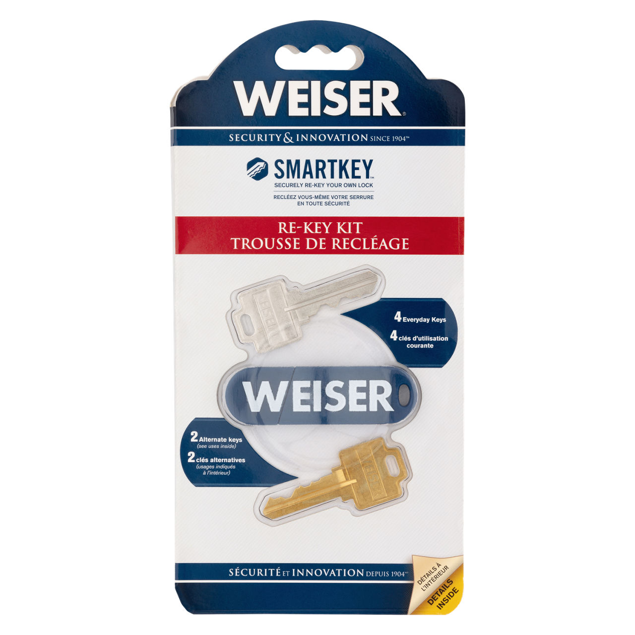 Weiser SmartKey Keys