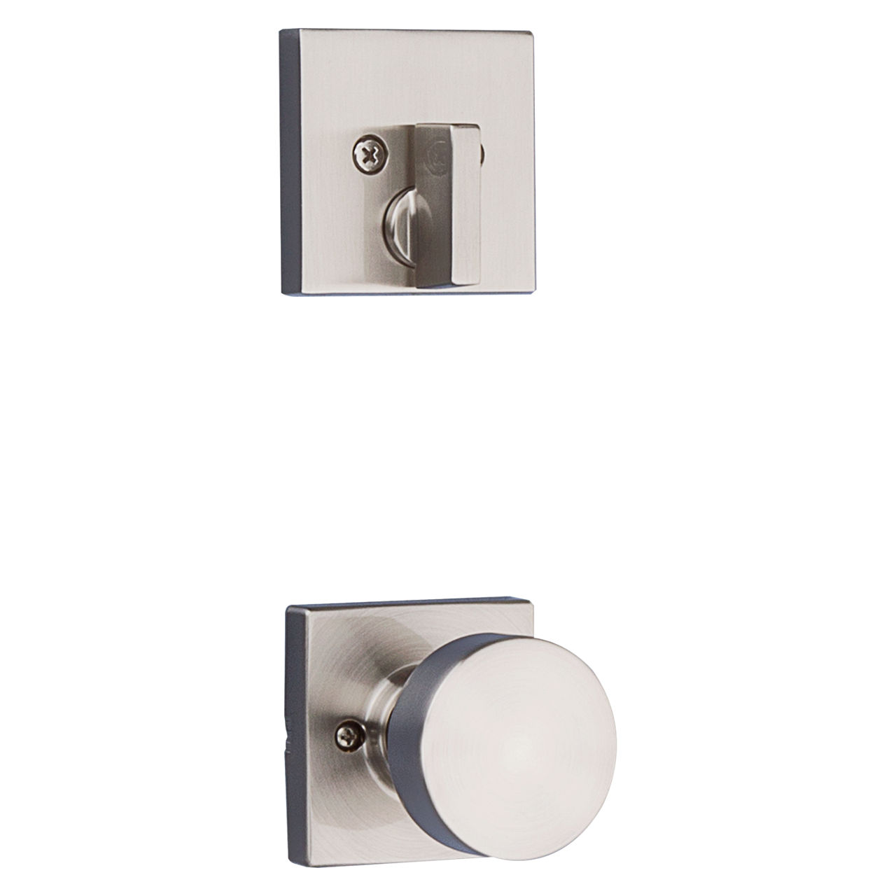 Cambie Knob (Square) and Deadbolt Interior Pack - for Weiser Series 8771 Handlesets