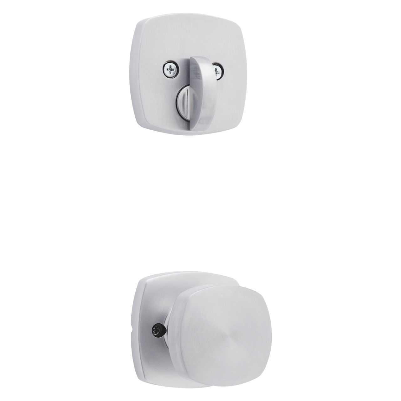 Prague Knob and Deadbolt Interior Pack - for Weiser Series 8771 Handlesets