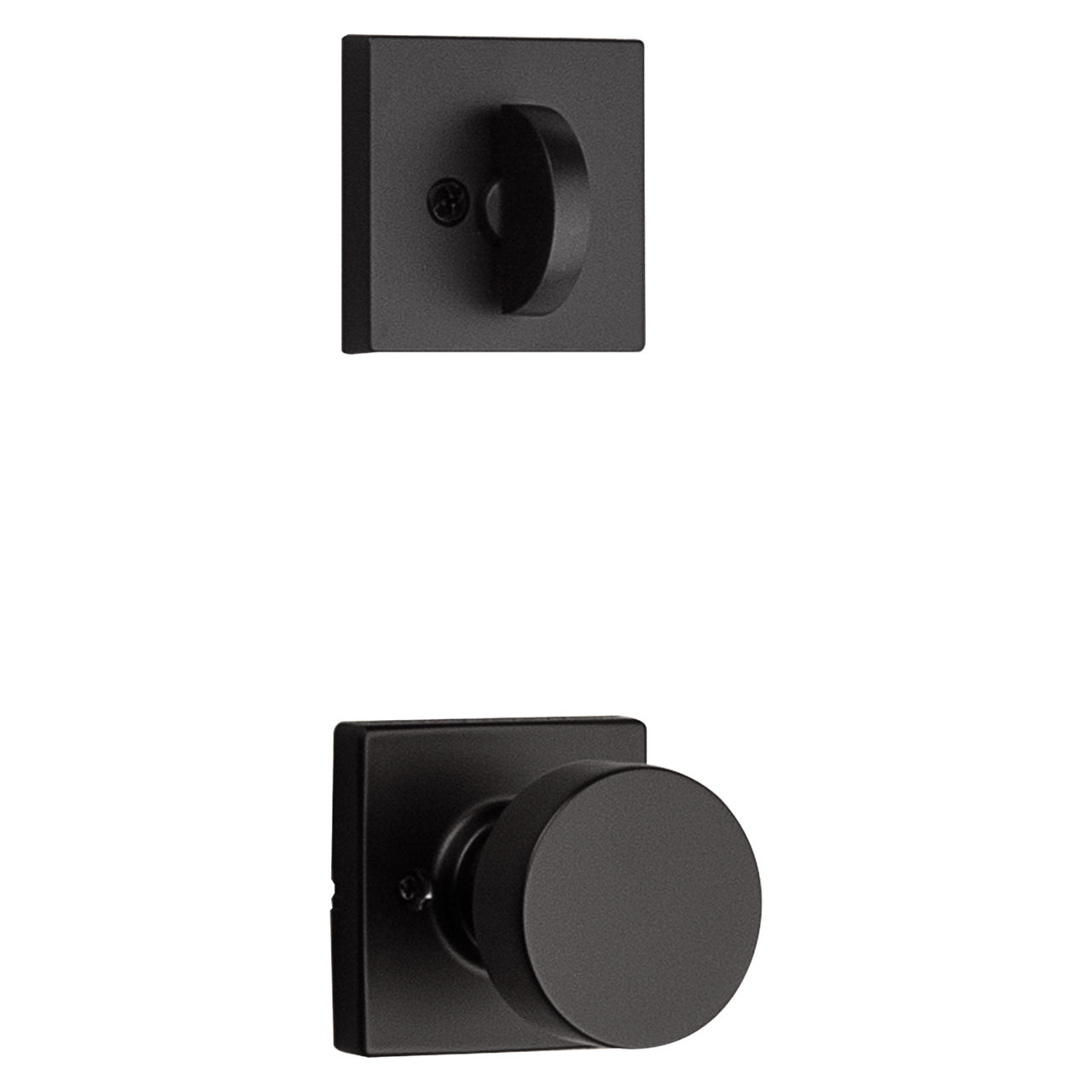 Cambie Knob (Square) and Deadbolt Interior Pack - for Weiser Series 9771 Handlesets