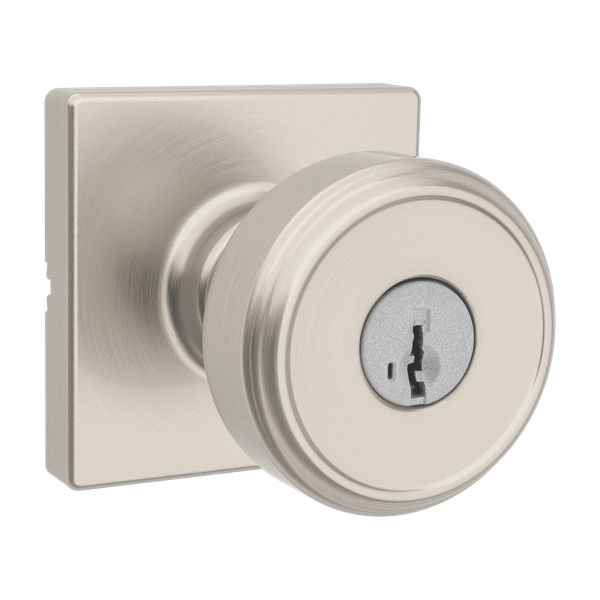 Maven Knob (Square) - Keyed - featuring SmartKey - | Weiser