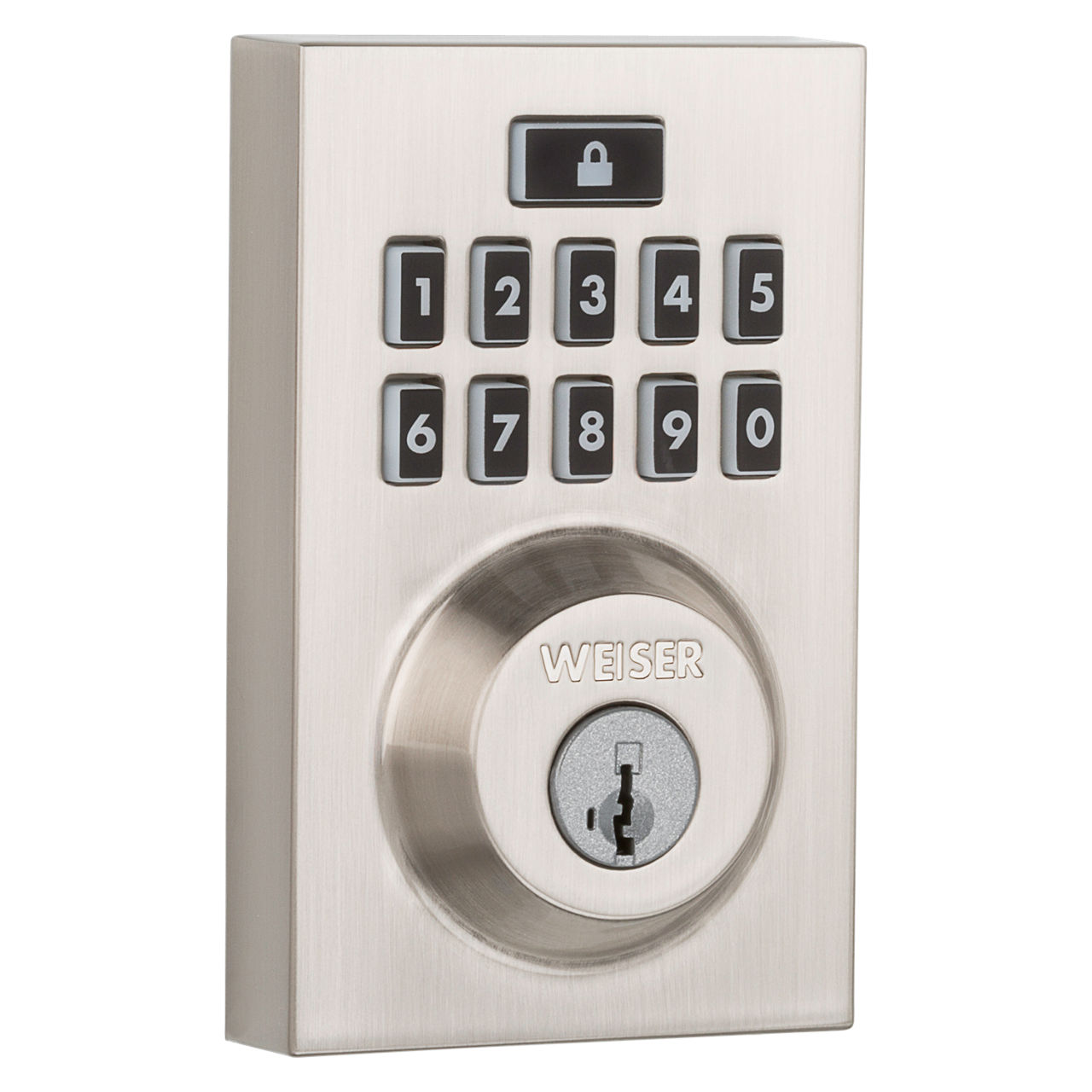 SmartCode 10 Contemporary with Z-Wave Technology - featuring SmartKey