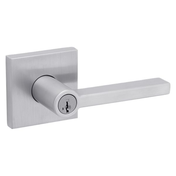 Halifax Lever (Square) - Keyed - featuring SmartKey - | Weiser