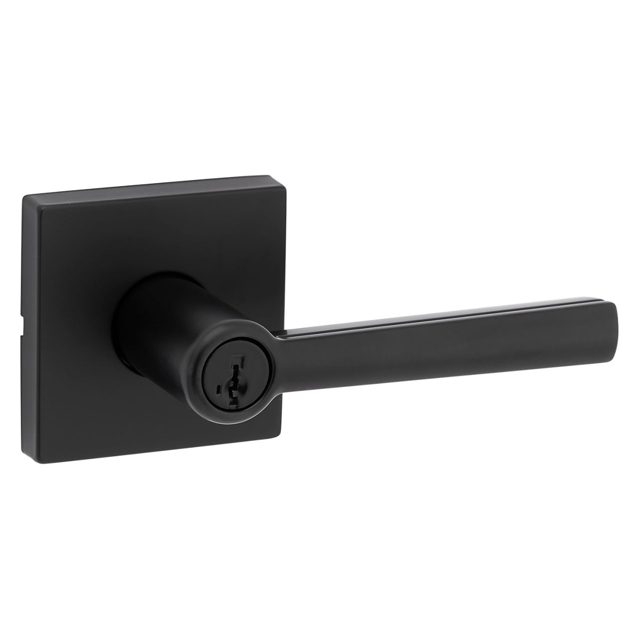 Halifax Lever (Square) - Keyed - featuring SmartKey - | Weiser