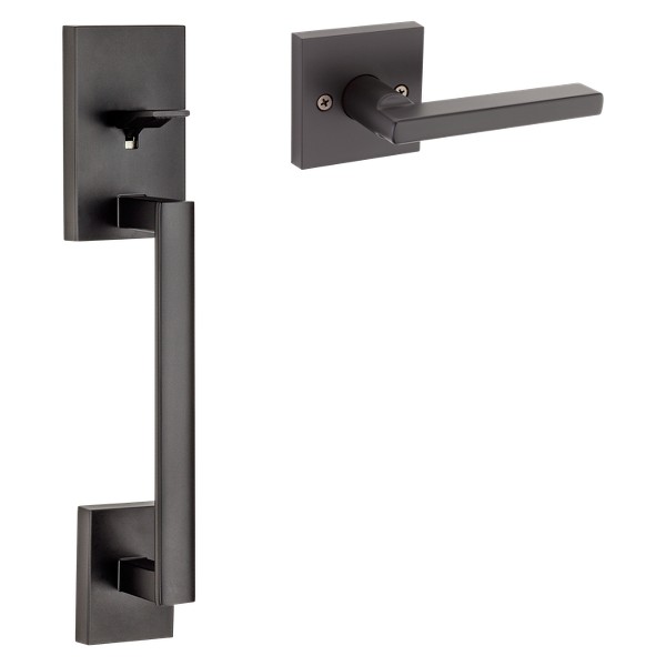 直矢 San Clemente Handle with Halifax Lever (Square) - | Weiser