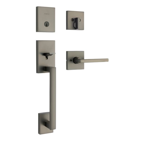 San Clemente Handleset with Halifax Lever - featuring SmartKey