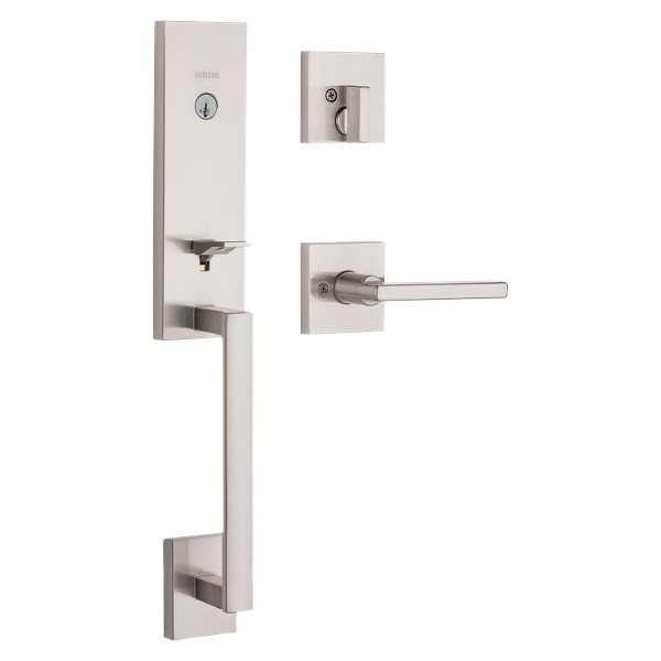 Vancouver Handleset with Halifax Lever - featuring SmartKey - | Weiser