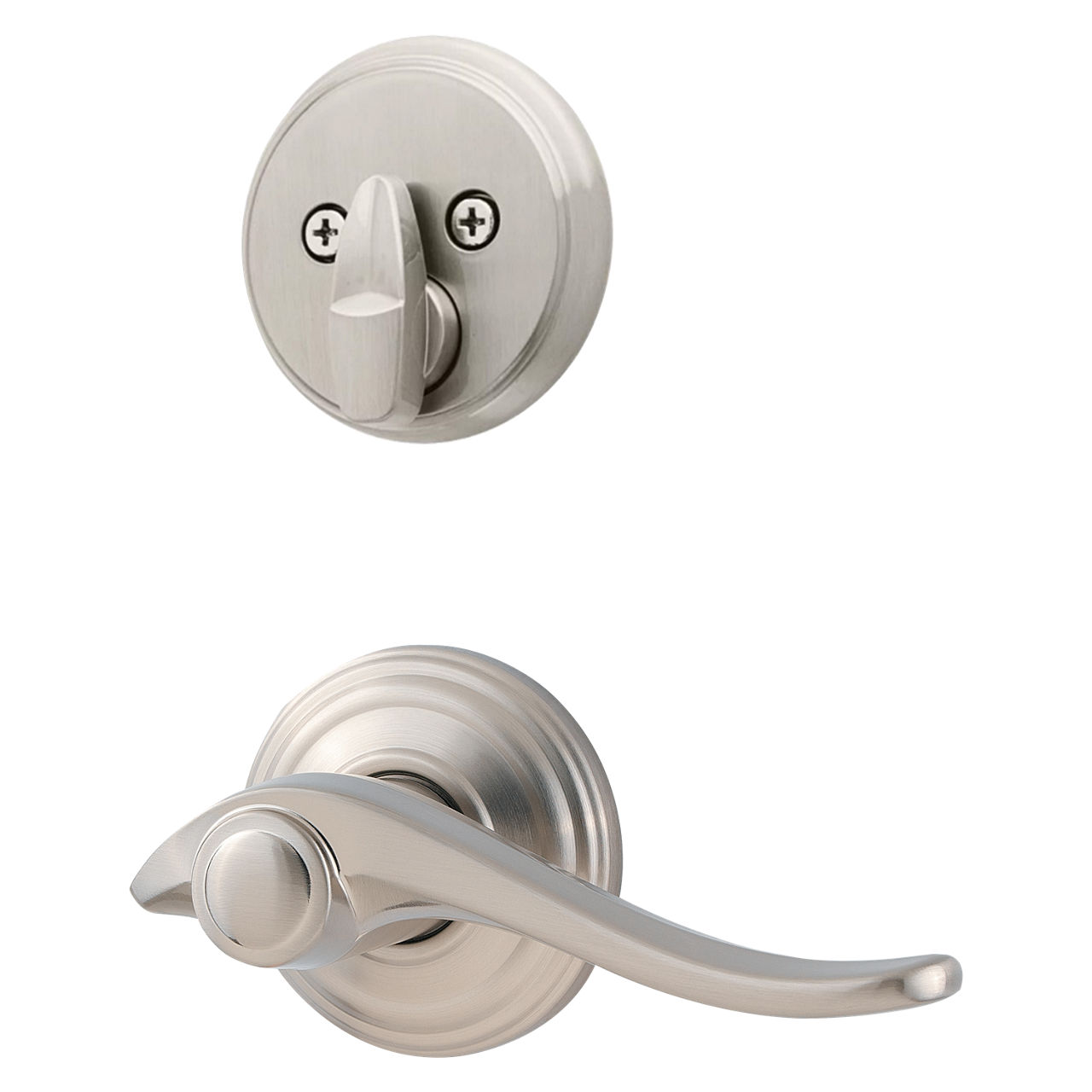 Avalon Lever (Right Handed) and Deadbolt Interior Pack - for Weiser Series 9771 Handlesets
