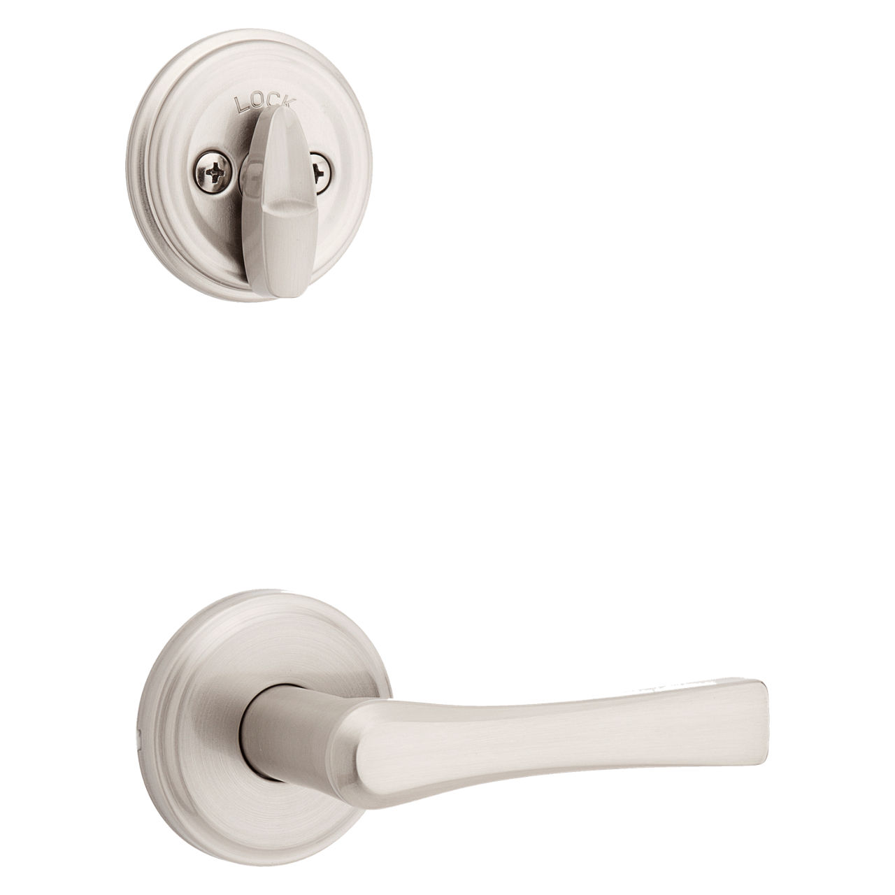 Katella Lever and Deadbolt Interior Pack - for Weiser Series 9771 Handlesets