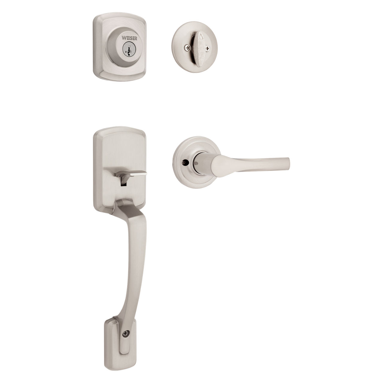 Henley Handleset with Henley Lever - featuring SmartKey