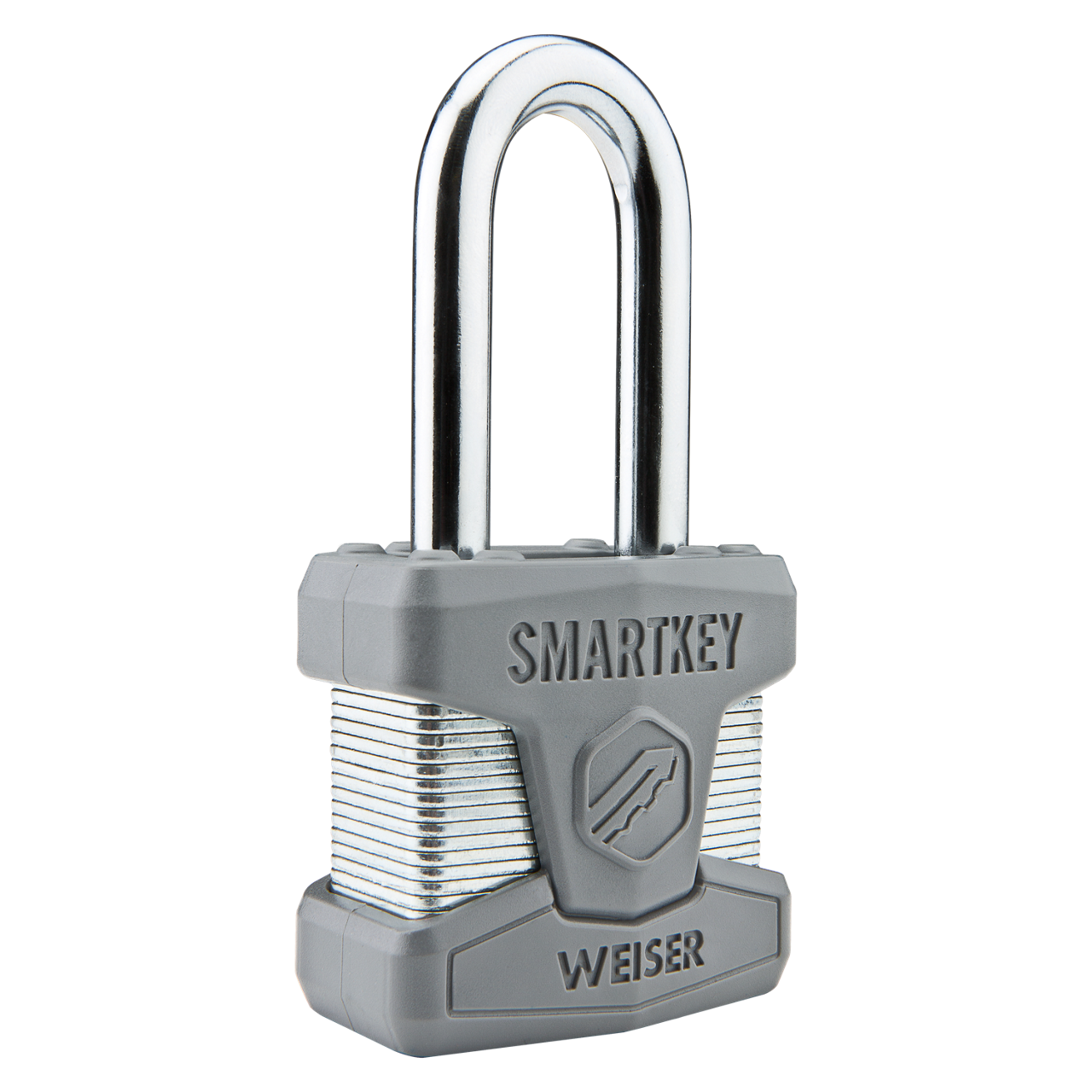 Weiser Long Shackle Smartkey Padlock