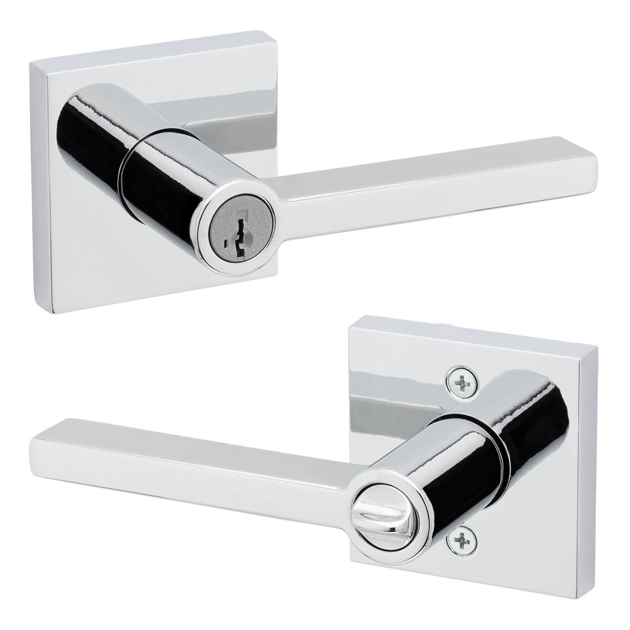 Halifax Lever (Square) - Keyed - featuring SmartKey