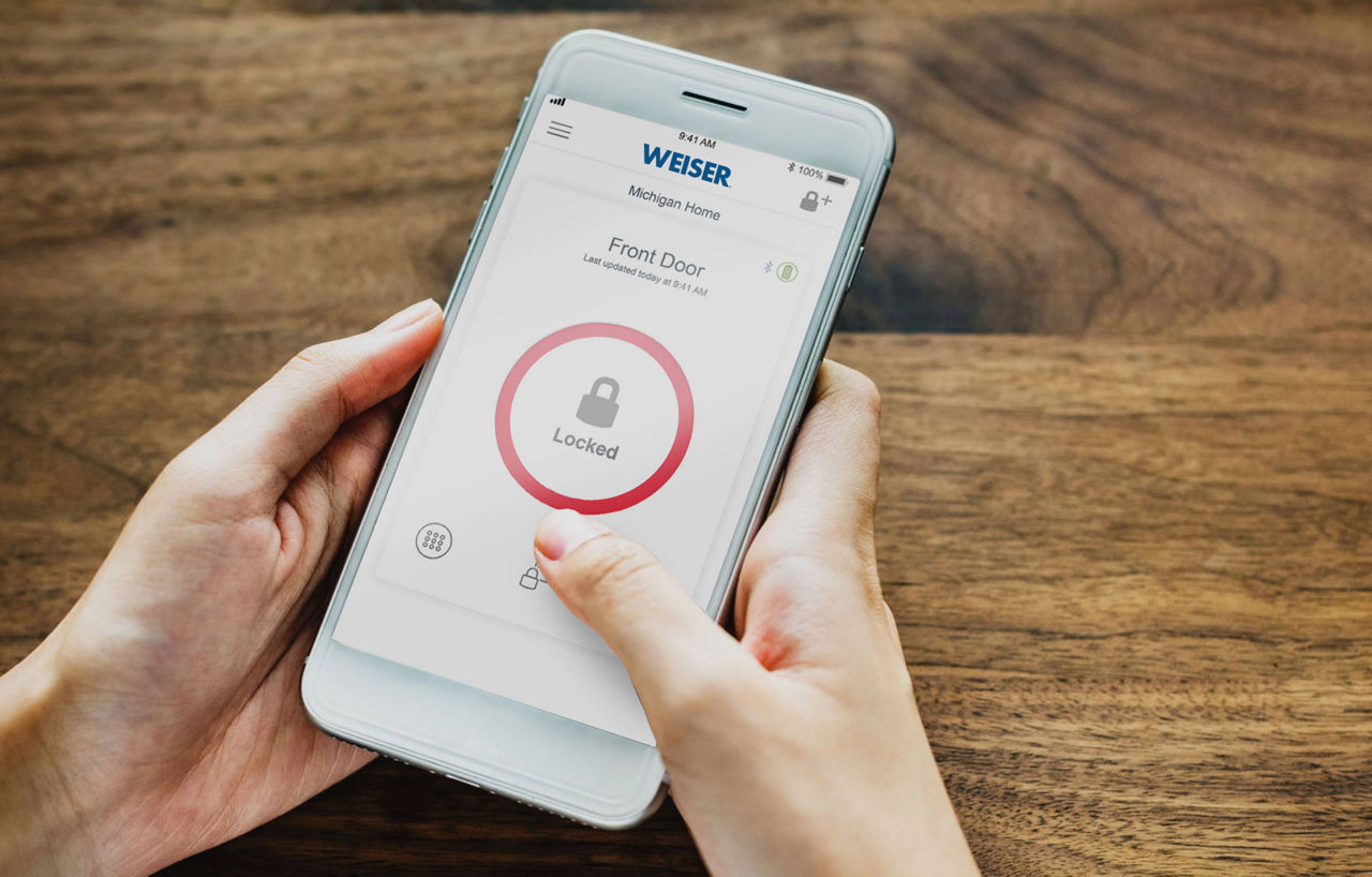 Mobile Controlling Weiser Lock
