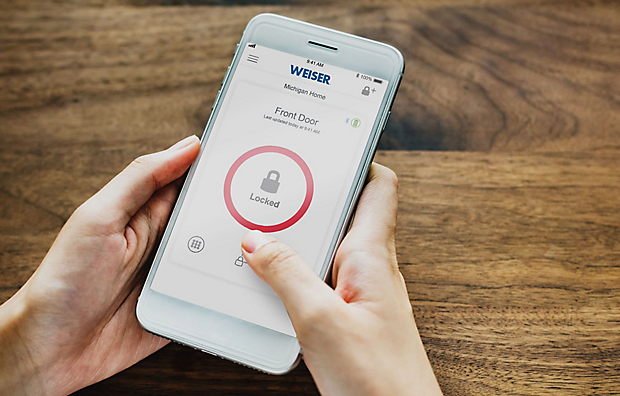 Mobile Controlling Weiser Lock